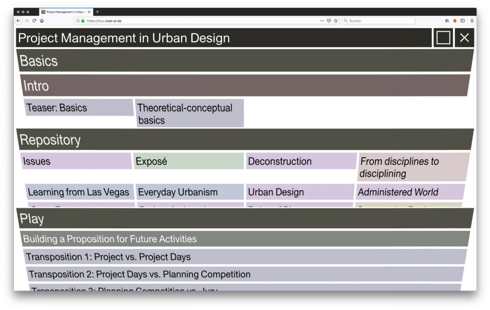 Christopher Dell » HOOU Launch „Project Management in Urban Design“